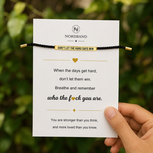 Don't Let The Hard Days Win Bracelet